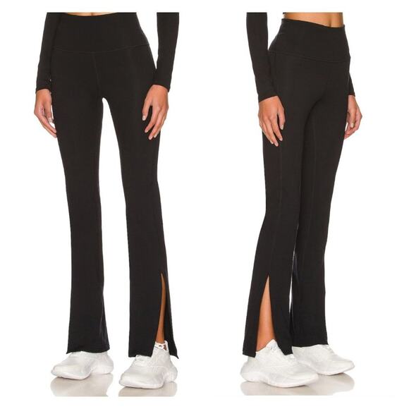 WellBeing + BeingWell MoveWell Parry Flare Pants in Black - Picture 11 of 11